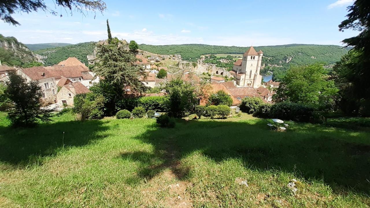Appartements - Charme, Jardin Et Vue Imprenable En Plein Coeur De St-Cirq Saint-Cirq-Lapopie Exterior photo